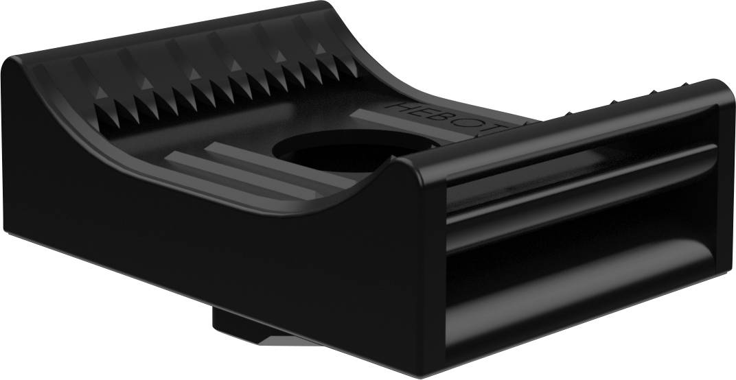 Hebotec KBS-MI8M 10-60 20 Befestigungssockel 3011-146C Schwarz 1 St.