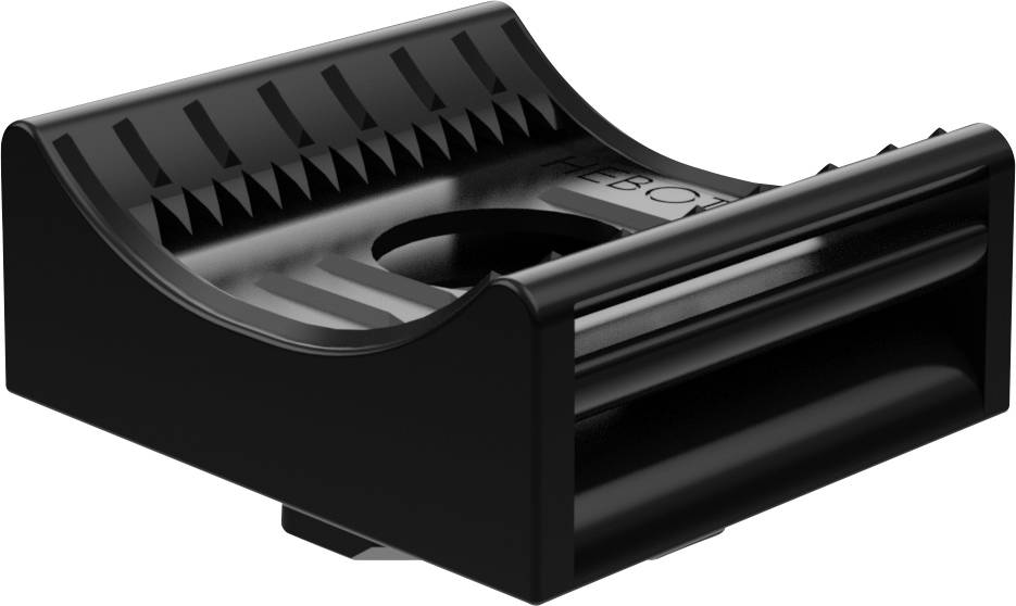 Hebotec KBS-MA8M 8-35 20 Befestigungssockel 3011-154C Schwarz 1 St.