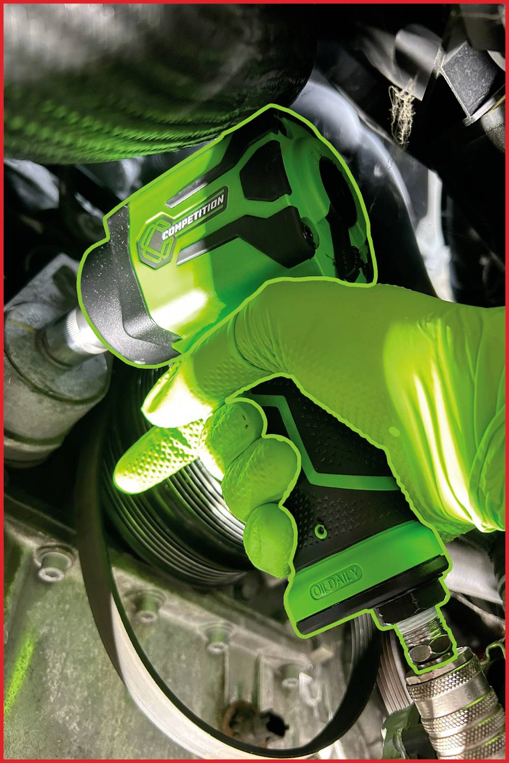 KS Tools 512.0030 1/2" COMPETITION Mini-Hochleistungs - Druckluft-Schlagschrauber 512.0030 Druckluft-Schlagschrauber