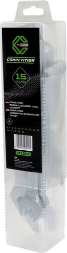 KS Tools 512.0225 Ring-Maulschlüssel-Satz 15teilig