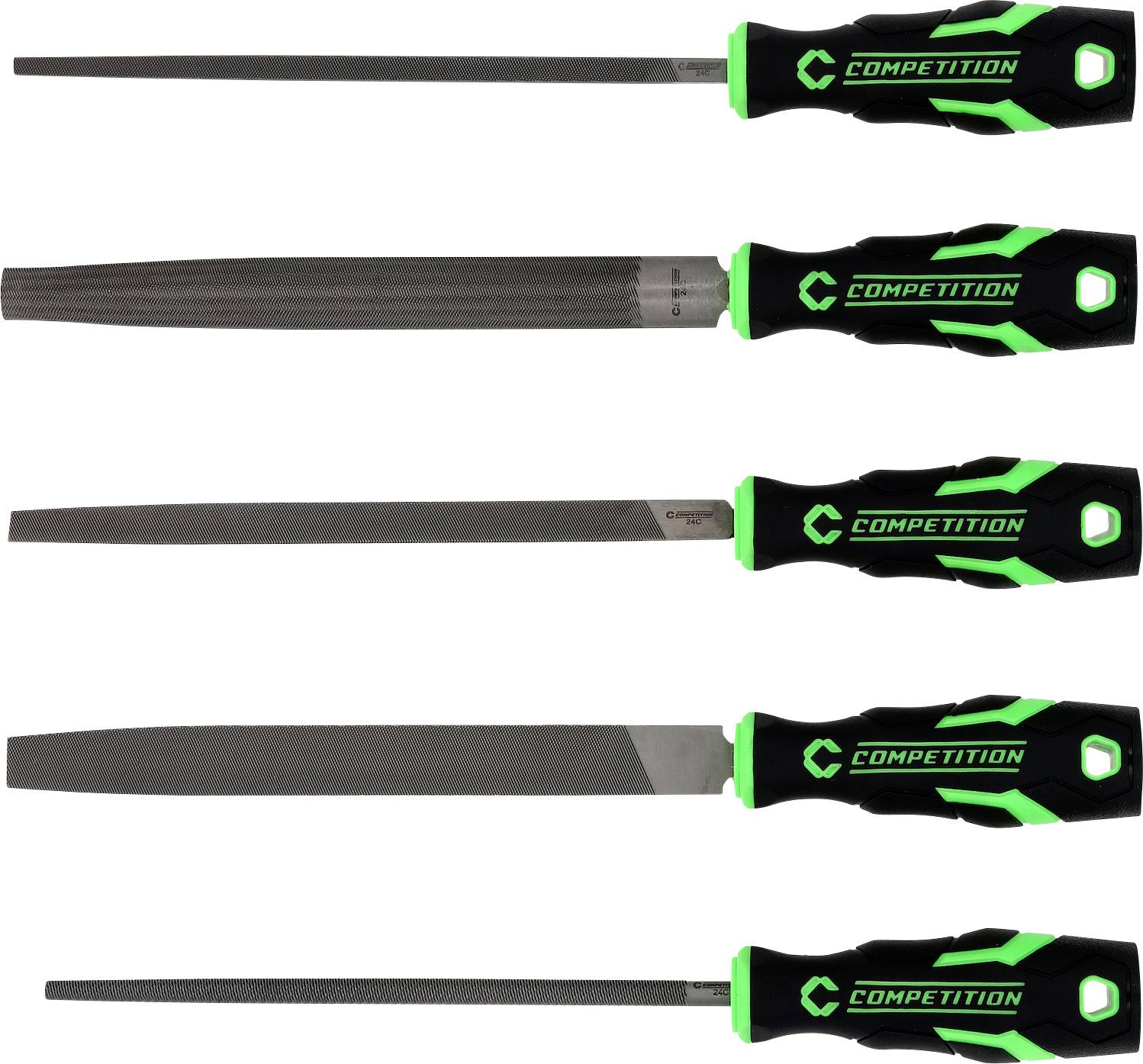 KS Tools 512.0405 COMPETITION Feilen-Satz, 5-tlg 1St.