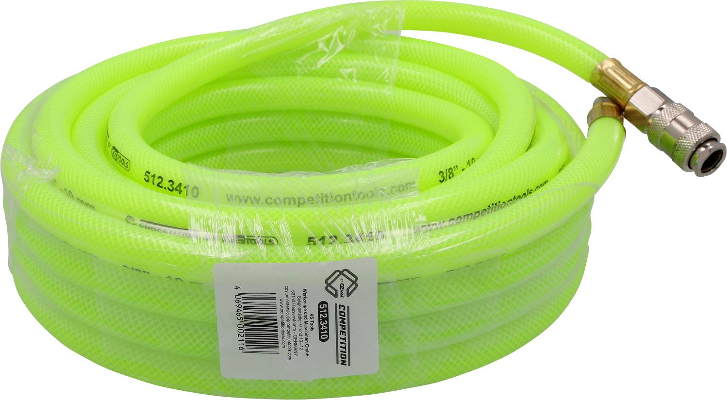 KS Tools 512.3410 Signal Druckluftschlauch Druckluft-Schlauch 10m