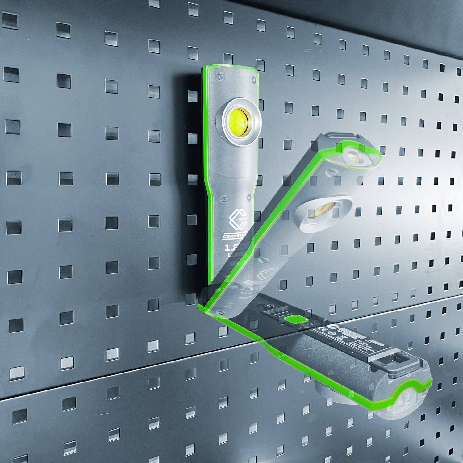 KS Tools 512.4510 COMPETITION LED-Arbeitsleuchte, dimmbar, 1200 Lumen, mit Ladestation 2021 Energie