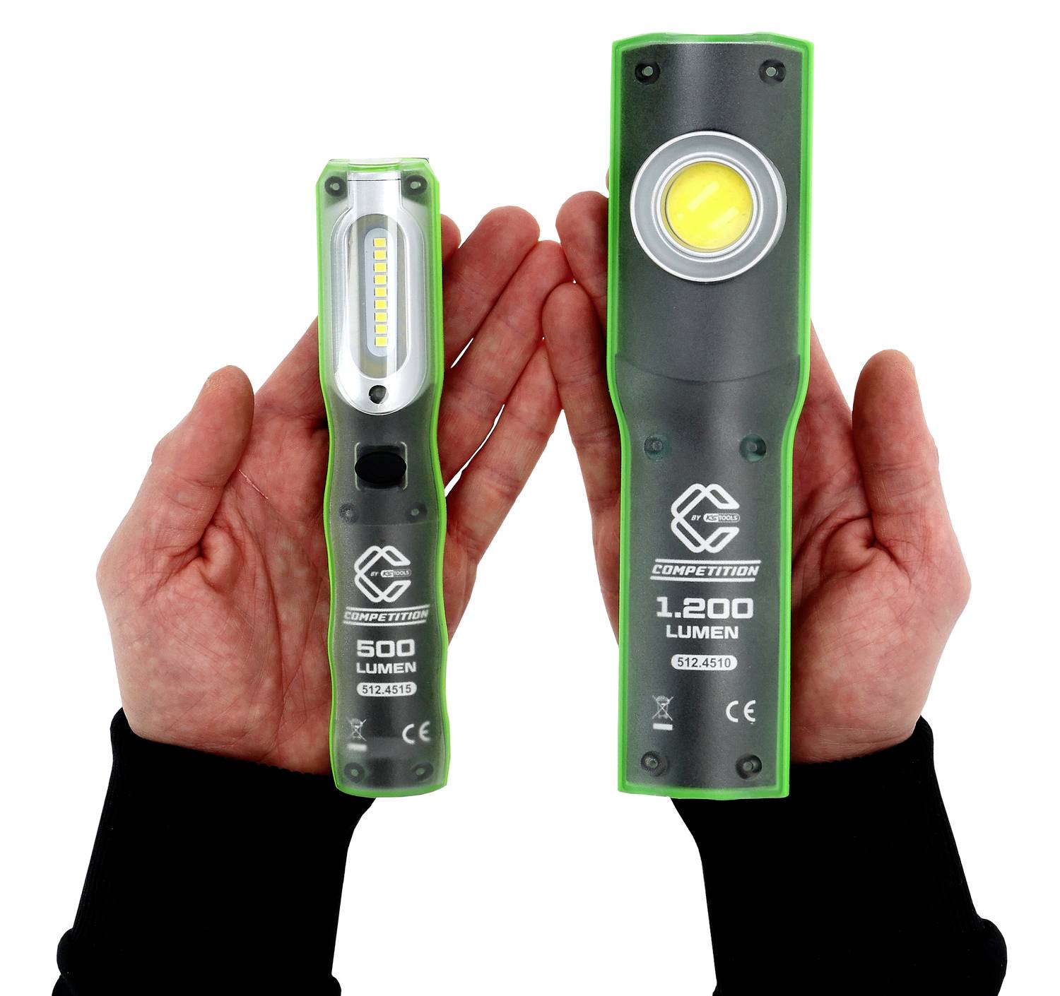 KS Tools 512.4510 COMPETITION LED-Arbeitsleuchte, dimmbar, 1200 Lumen, mit Ladestation 2021 Energieeffizienzklasse n.rel