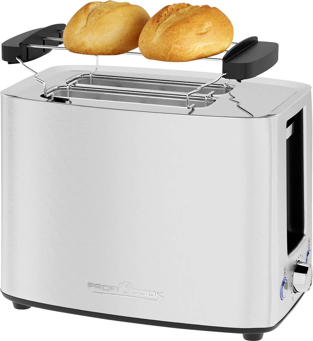 Profi Cook PC-TA 1279 Toaster mit Brötchenaufsatz Edelstahl