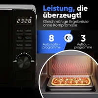 Profi Cook PC-MWG 1278 Mikrowelle Schwarz 700 W Timerfunktion, Grillfunktion Profi Cook PC-MWG 1278 Mikrowelle Schwarz 700 W Timerfunktion, Grillfunktion
