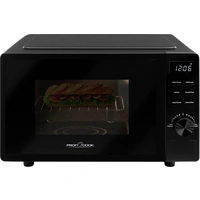 Profi Cook PC-MWG 1278 Mikrowelle Schwarz 700 W Timerfunktion, Grillfunktion Profi Cook PC-MWG 1278 Mikrowelle Schwarz 700 W Timerfunktion, Grillfunktion