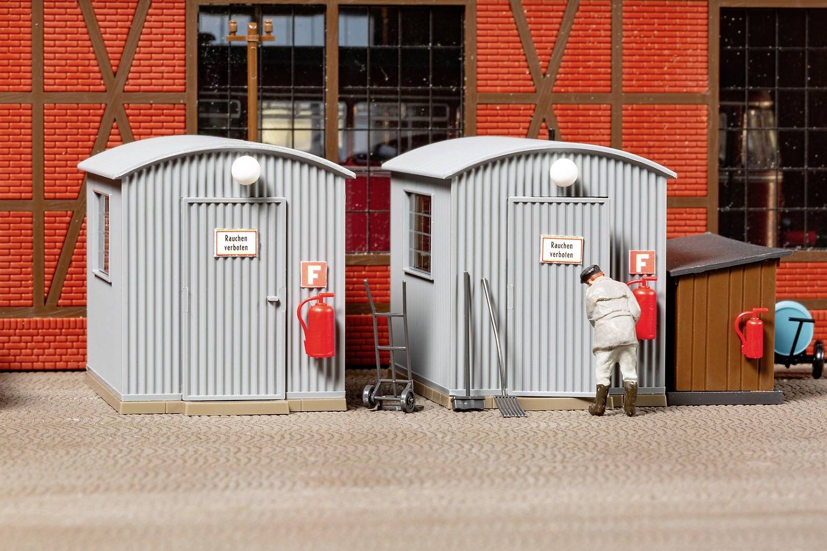 Auhagen 11478 H0 Wellblechschuppen Öllager