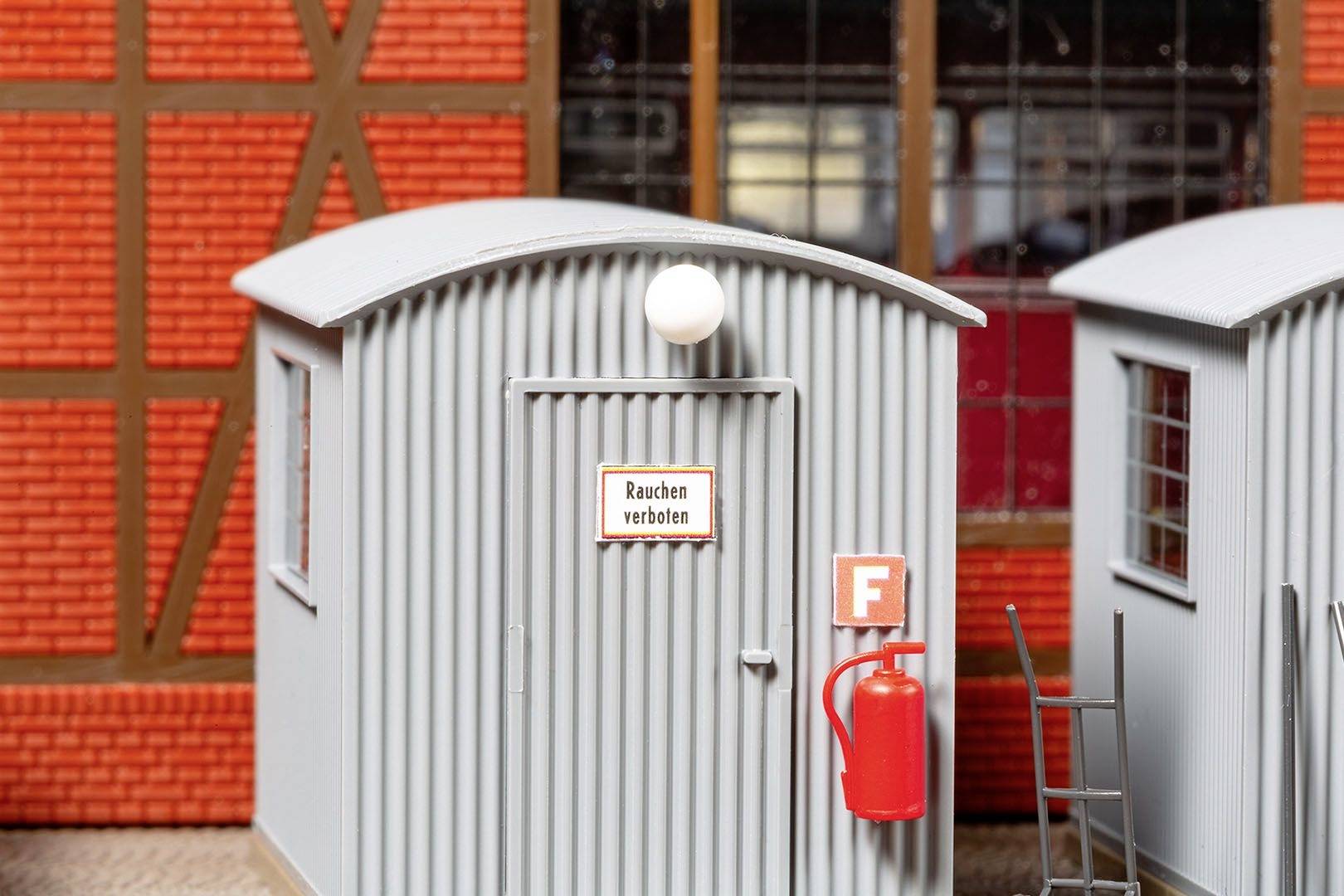 Auhagen 11478 H0 Wellblechschuppen Öllager