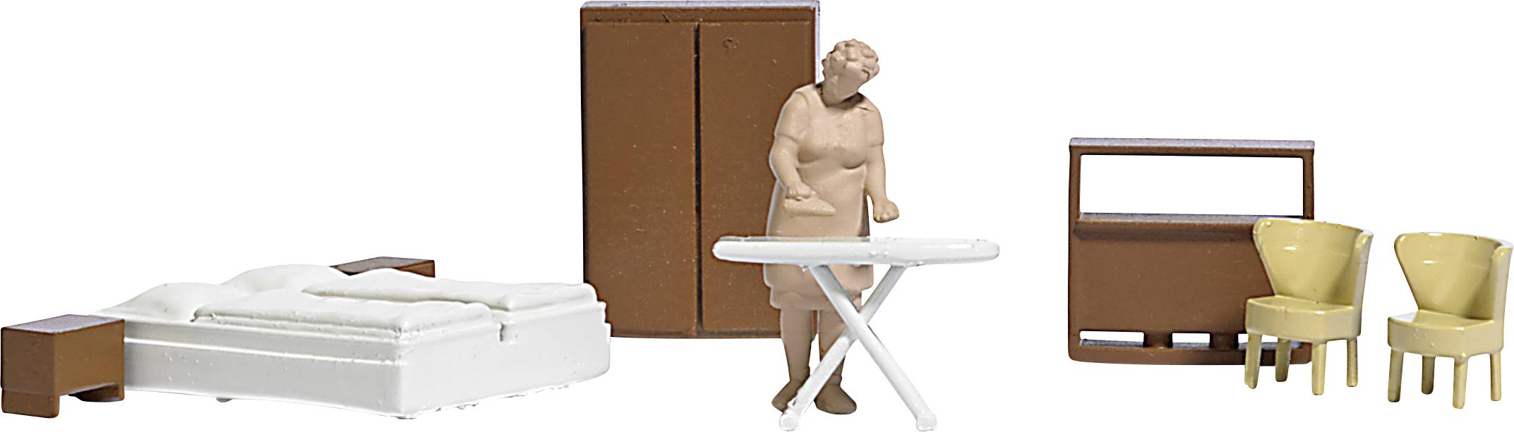 Busch 1993 H0 Einrichtung »Bügelarbeiten« Bausatz