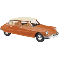Busch 48019 H0 PKW Modell Citroën DS19 zweifarbig, Orange/Creme Busch 48019 H0 PKW Modell Citroën DS19 zweifarbig, Orange/Creme
