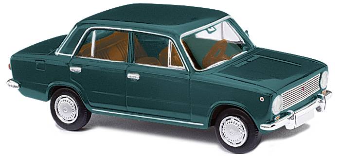Busch 50109 H0 PKW Modell Lada 1200 / Shiguli 2101, Dunkelgrün