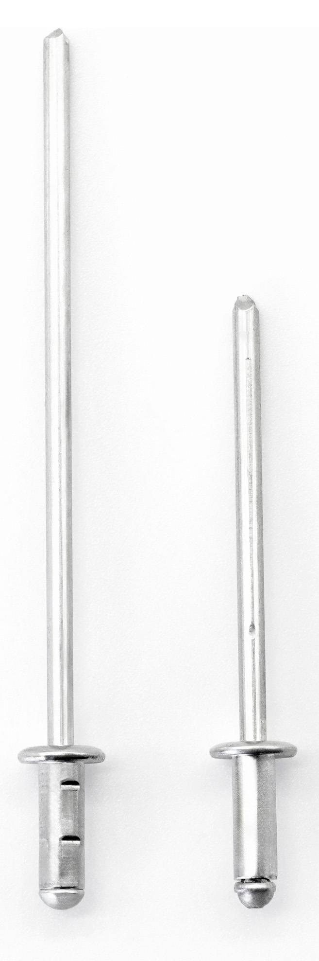 Gesipa 1818484 Blindniete Stahl verzinkt Aluminiumlegierung 250St.