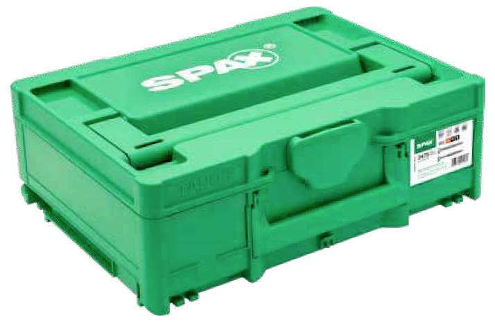 SPAX systainer³ T-Loc 5000009172010 Schrauben-Satz 1St.