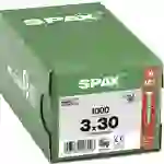 SPAX 1191010300305 Holzschraube 3mm 30mm T-STAR plus Stahl WIROX 1000St. SPAX 1191010300305 Holzschraube 3mm 30mm T-STAR plus Stahl WIROX 1000St.
