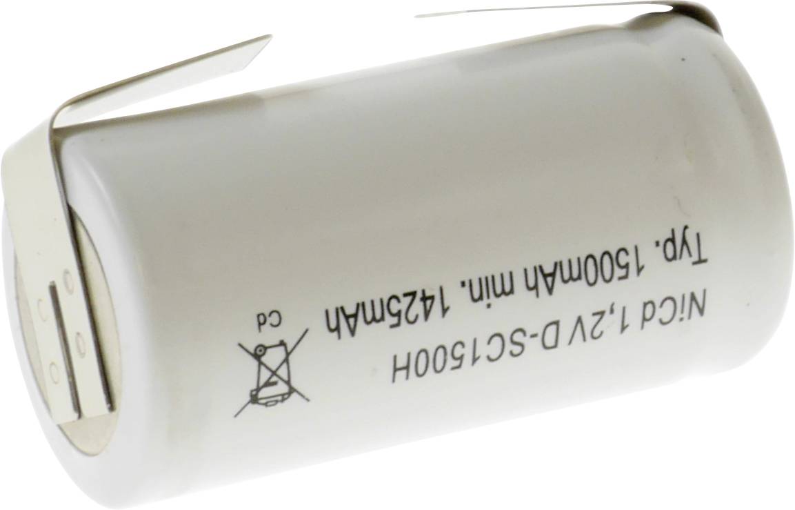 Mexcel Spezial-Akku Sub-C NiCd 1.2 V 1500 mAh 1 St.
