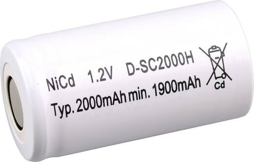 Mexcel Spezial-Akku Sub-C NiCd 1.2 V 2000 mAh 1 St.