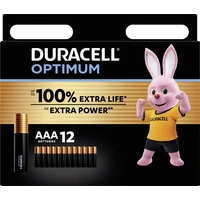 Duracell Optimum Micro (AAA)-Batterie Alkali-Mangan 1.5V 12St. Duracell Optimum Micro (AAA)-Batterie Alkali-Mangan 1.5V 12St.