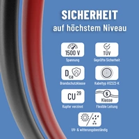 Absina 910001 Verlängerungskabel 4mm² Kabellänge 2m Absina 910001 Verlängerungskabel 4mm² Kabellänge 2m