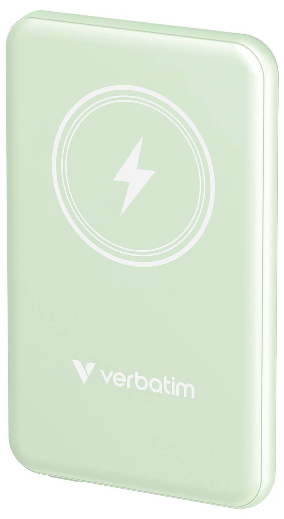 Verbatim Charge 'n' Go Magnetic Wireless Powerbank 5000 mAh Fast Charge, Quick Charge 3.0, USB PD 3.0, Adaptive Fast Charge LiPo