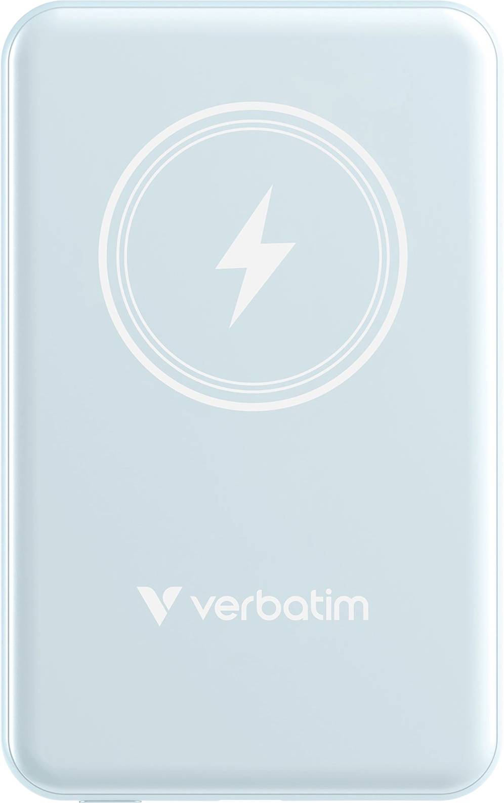 Verbatim Charge 'n' Go Magnetic Wireless Powerbank 5000 mAh Fast Charge, Quick Charge 3.0, USB PD 3.0, Adaptive Fast Charge LiPo