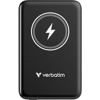 Verbatim Charge 'n' Go Magnetic Wireless Powerbank 10000 mAh Fast Charge, Quick Charge 3.0, USB PD Verbatim Charge 'n' Go Magnetic Wireless Powerbank 10000 mAh Fast Charge, Quick Charge 3.0, USB PD