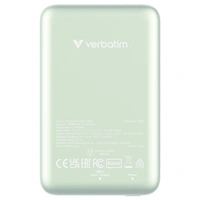 Verbatim Charge 'n' Go Magnetic Wireless Powerbank 10000 mAh Fast Charge, Quick Charge 3.0, USB PD Verbatim Charge 'n' Go Magnetic Wireless Powerbank 10000 mAh Fast Charge, Quick Charge 3.0, USB PD