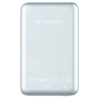 Verbatim Charge 'n' Go Magnetic Wireless Powerbank 10000 mAh Fast Charge, Quick Charge 3.0, USB PD Verbatim Charge 'n' Go Magnetic Wireless Powerbank 10000 mAh Fast Charge, Quick Charge 3.0, USB PD