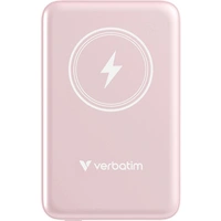 Verbatim Charge 'n' Go Magnetic Wireless Powerbank 10000 mAh Fast Charge, Quick Charge 3.0, USB PD 3.0, Adaptive Fast Charge LiPo Verbatim Charge 'n' Go Magnetic Wireless Powerbank 10000 mAh Fast Charge, Quick Charge 3.0, USB PD 3.0, Adaptive Fast Charge LiPo