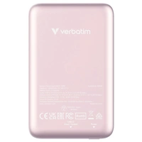 Verbatim Charge 'n' Go Magnetic Wireless Powerbank 10000 mAh Fast Charge, Quick Charge 3.0, USB PD 3.0, Adaptive Fast Charge LiPo Verbatim Charge 'n' Go Magnetic Wireless Powerbank 10000 mAh Fast Charge, Quick Charge 3.0, USB PD 3.0, Adaptive Fast Charge LiPo
