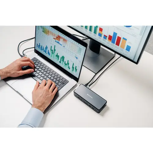 Verbatim USB-C® Dockingstation CDS-15SSD Passend für Marke Dockingstations: Universal Inkl. integri Verbatim USB-C® Dockingstation CDS-15SSD Passend für Marke Dockingstations: Universal Inkl. integri