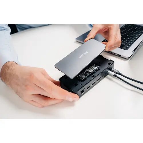 Verbatim USB-C® Dockingstation CDS-15SSD Passend für Marke Dockingstations: Universal Inkl. integri Verbatim USB-C® Dockingstation CDS-15SSD Passend für Marke Dockingstations: Universal Inkl. integri