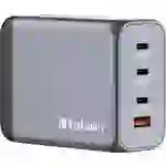 Verbatim GNC-200 GaN Reiseladeadapter 200 W 1x USB-A, 3x USB-C® USB PD, USB PD 3.0, QC 3.0 Grau GaN Verbatim GNC-200 GaN Reiseladeadapter 200 W 1x USB-A, 3x USB-C® USB PD, USB PD 3.0, QC 3.0 Grau GaN