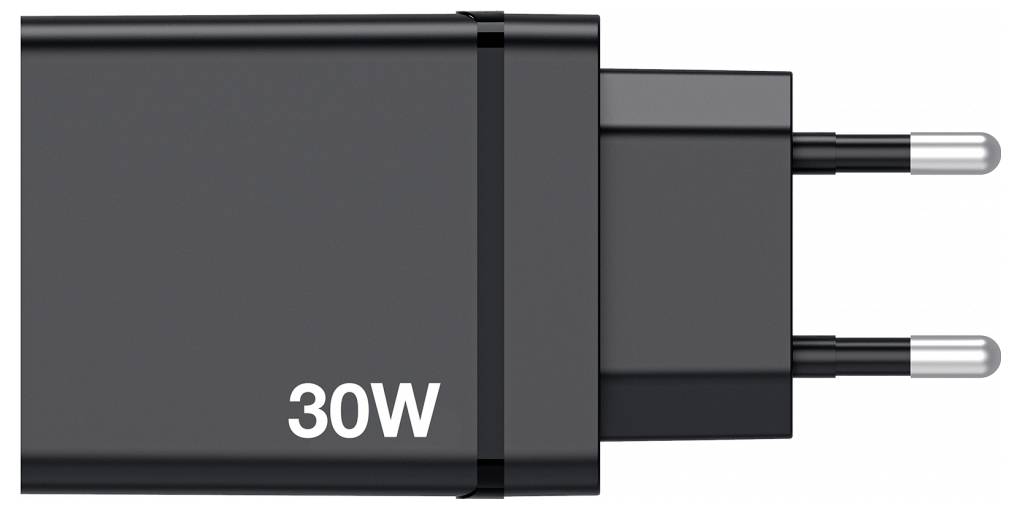Verbatim CHR-30EU1 USB Ladegerät 30W 3x USB-A, 1x USB-C® USB PD, QC 3.0, USB PD 3.0 Schwarz