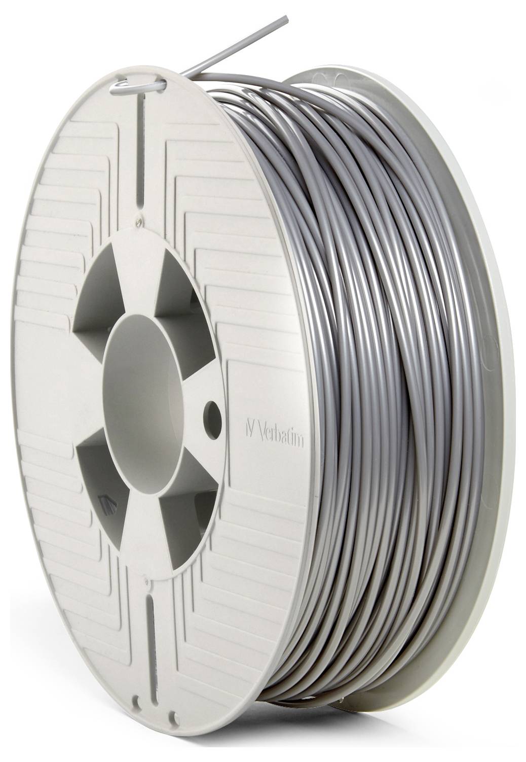 Verbatim 55036 55036 Filament ABS hohe Steifigkeit 2.85mm 1kg Aluminium-Grau 1St.