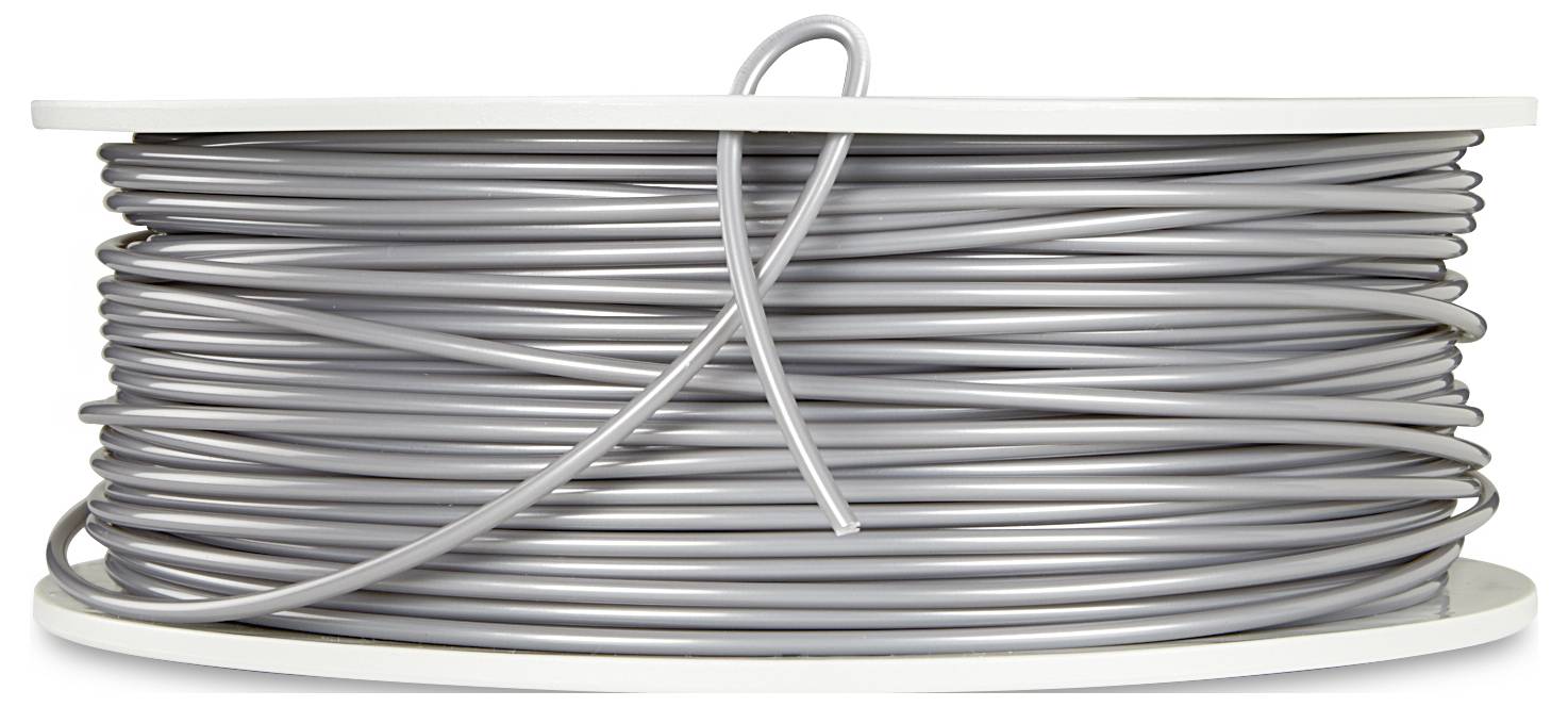 Verbatim 55036 55036 Filament ABS hohe Steifigkeit 2.85mm 1kg Aluminium-Grau 1St.
