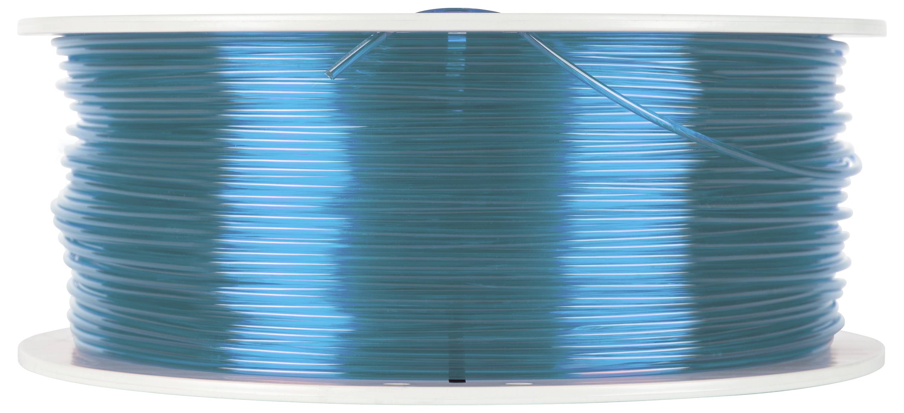 Verbatim 55064 55064 Filament PETG schlagfest, flexibel 2.85mm 1kg Blau, Transparent 1St.