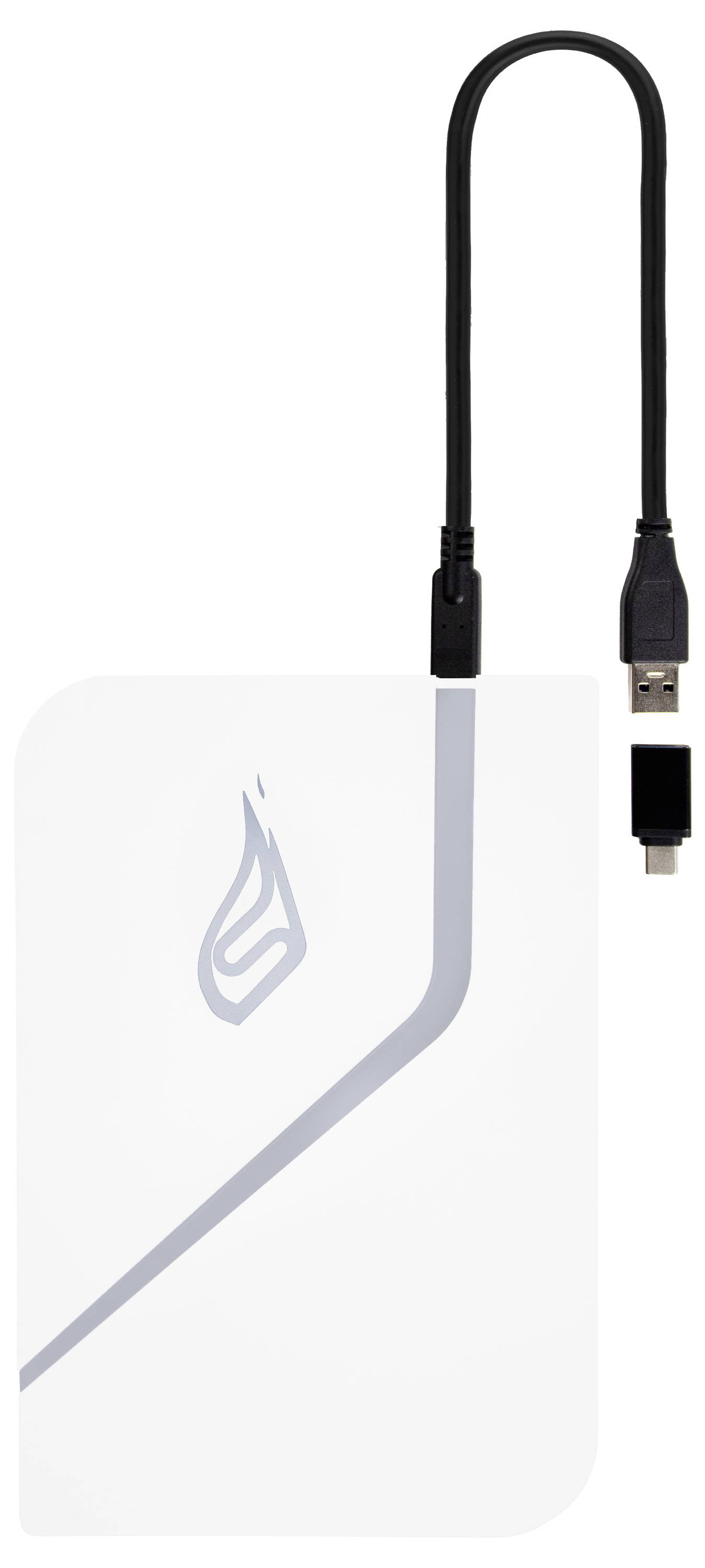 SureFire PyroDrive Gaming 1TB Externe SSD USB-C® (USB 3.2 Gen 1) Weiß 53692