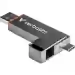 Verbatim Dual QuickStick USB-Stick Retail 512 GB Silber 32042 USB-C® (USB 3.2 Gen 1), USB-A (USB 3. Verbatim Dual QuickStick USB-Stick Retail 512 GB Silber 32042 USB-C® (USB 3.2 Gen 1), USB-A (USB 3.