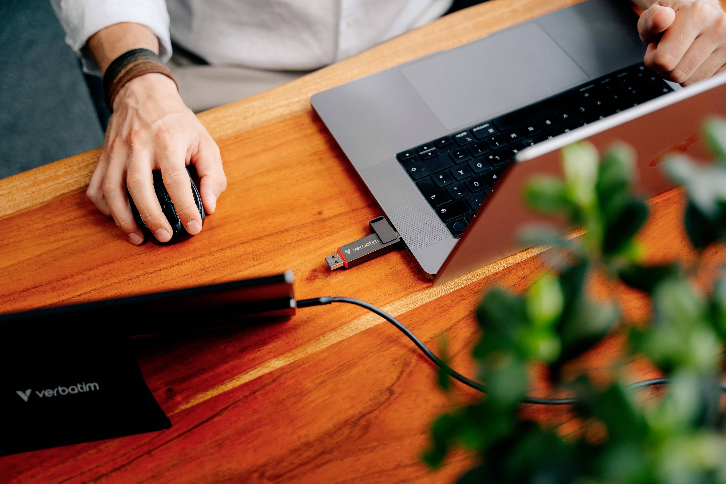 Verbatim Dual QuickStick USB-Stick Retail 1TB Silber 32043 USB-C® (USB 3.2 Gen 1), USB-A (USB 3.2 Gen 1)