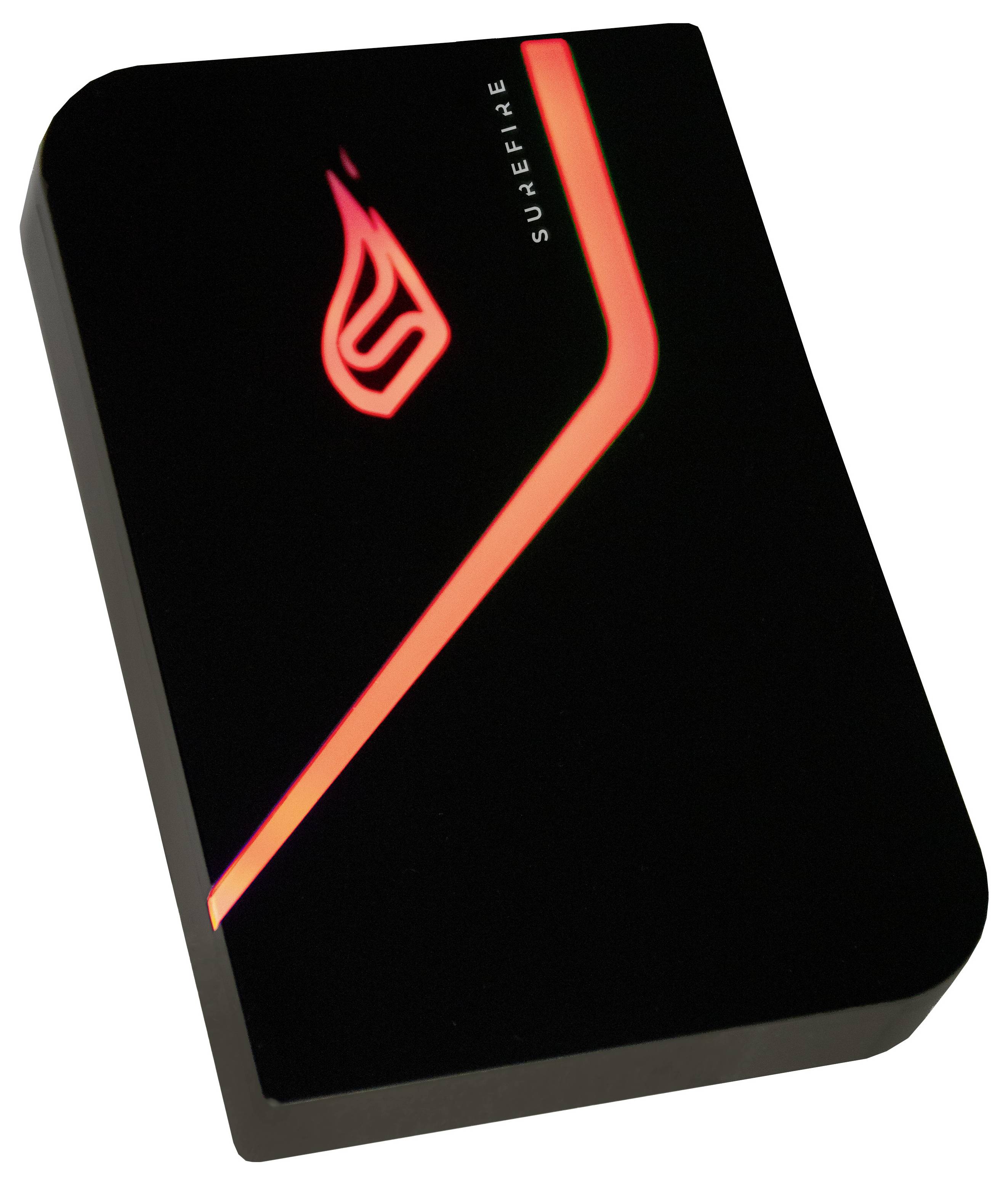 SureFire PyroDrive Gaming 2TB Externe SSD USB-C® (USB 3.2 Gen 1) Schwarz 53694