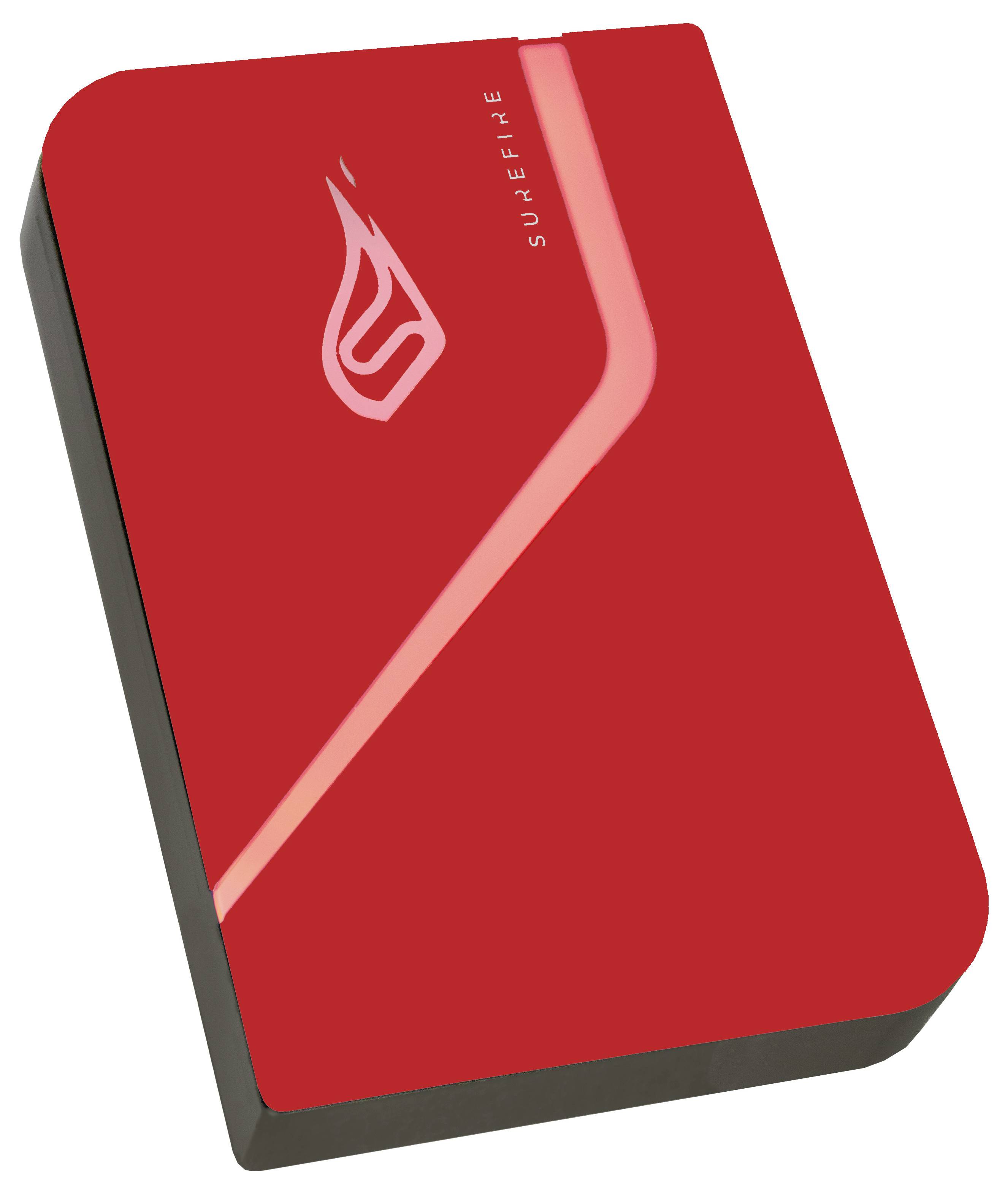 SureFire PyroDrive Gaming 2TB Externe SSD USB-C® (USB 3.2 Gen 1) Rot 53696