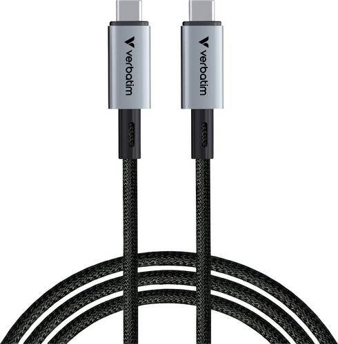 Verbatim Sync & Charge Handy Kabel [1x USB4® Stecker - 1x USB4® Stecker] 1.2 m USB-C® (USB4®)