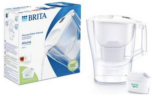 Brita Aluna 124595 Wassersparfilter-Set 2.5 l Weiß