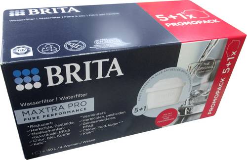 Brita Maxtra Pro Pure 5+1 120559 Wasserfilter Weiß