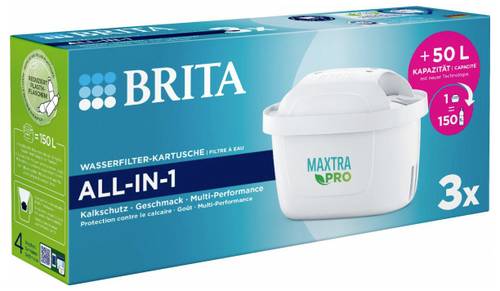 Brita Maxtra Pro Pure 3er 1050624 Wasserfilter Weiß