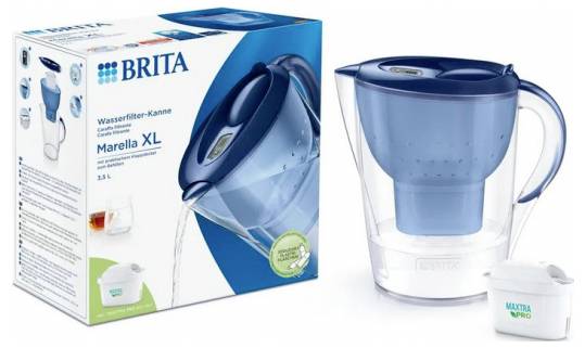 Brita Marella XL 12529 Wassersparfilter-Set 3.5 l Blau