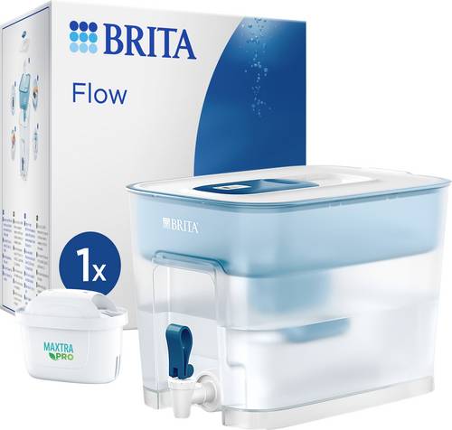 Brita Flow 125356 Wassersparfilter-Set 8.2 l Weiß, Petrol