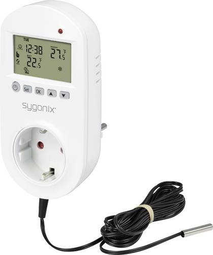 Sygonix SY-6824098 Universalthermostat Zwischenstecker Wochenprogramm 1 St.
