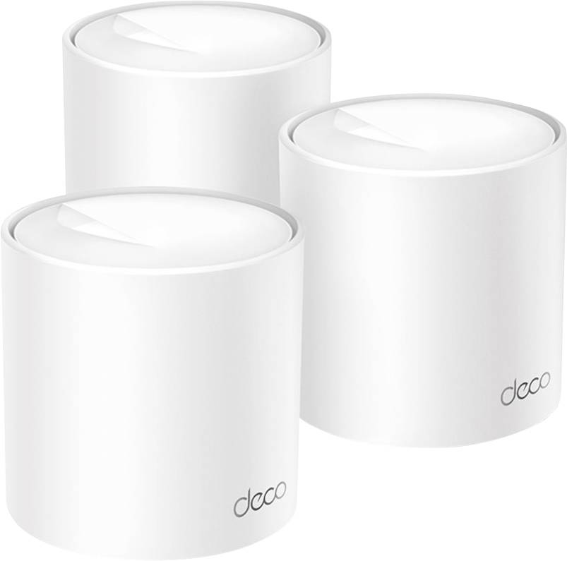 TP-LINK Deco X10 3er-Pack Mesh-Netzwerk 2.4GHz, 5GHz